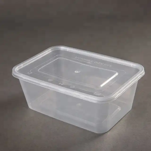 rectangular plastic microwavable cheap small disposable