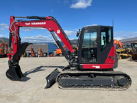 Excavatrice sur chenilles Yanmar 100 d'occasion de haute qualité, 10 tonnes, avec moteur, PLC, roulement, pompe, moteur, engrenage, haute puissance de creusement, pour travaux agricoles et de construction
