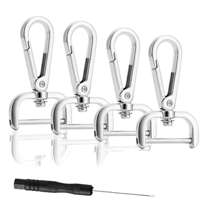 Hebilla de Metal Desmontable para Correa de Bolso – Gancho de Aleación de Zinc Engrosado para Bolsos de Cuero y Mochilas - Product Image 1