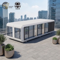 Cabane Apple personnalisée de style décontracté |   Maison préfabriquée modulaire de qualité supérieure - Maison de vacances prête à l'emploi