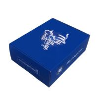 Emballage personnalisé en carton pour expédition en avion de commerce électronique Emballage de luxe en gros Boîte cadeau en papier kraft 4 couleurs Boîte postale