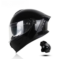 Casco Flip up Casque Casque modulaire Boucle à dégagement rapide Utilisation quatre saisons Casque de moto