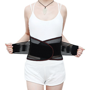 Waist Support <b>Belt</b> With Steel Plate Breathable Mesh Wrap Around Universal Size All Seasons Sports <b>Work</b> Use - Product Image 1