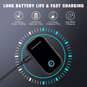 HG obral besar penerima <span class=keywords><strong>Bluetooth</strong></span> mobil BT-15 baterai tahan lama 3.5mm Jack adaptor Audio <span class=keywords><strong>bluetooth</strong></span> untuk rumah - Product Image 3