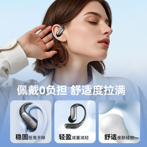 M118 Hang Ear Headphone 5.4 Touch <b>Control</b> Noise Cancelling For <b>Gaming</b> And Translation - Product Image 5