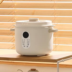 Appareils ménagers 1L <span class=keywords><strong>Mijoteuse</strong></span> électrique Céramique Céramique blanche <span class=keywords><strong>Mijoteuse</strong></span> électrique <span class=keywords><strong>Mijoteuse</strong></span> Soupe Cuisson - Product Image 1