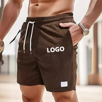 Shorts de plage en gros pour hommes, personnalisables avec logo, couleur unie, respirants, anti-sable, légers
