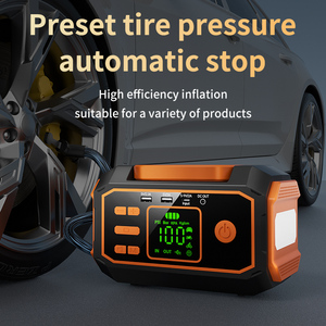 Thiết kế mới 32000mAh Jumper khởi động 12V ngân hàng điện xe máy nén khí Combo 6000A đỉnh DC Đầu ra công cụ khẩn cấp Kit - Product Image 5