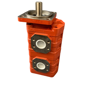 Huamao CBGJ20801020 Duplex Hydraulic Gear Pump, Cast Iron High Pressure Pump for Loader and Crane Machinery - Product Image 4