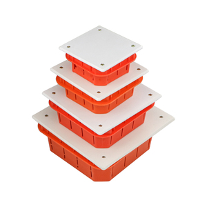 ホットセール中 <span class=keywords><strong>PVC</strong></span>ジャンクションボックス IP44防水 100*100*45 外寸 隠蔽型角型配線ボックスカバー ホワイトボード 浙江省製 - Product Image 5