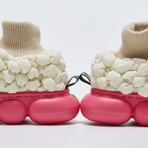 2024 New Arrival <strong>Women</strong> Snow <strong>Boots</strong> Outdoor Snow <strong>Slippers</strong> EVA <strong>Sole</strong> Flexible Open Winter Warm Fashion Snow <strong>Boots</strong> for Girls - Product Image 5