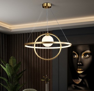 <span class=keywords><strong>Lampadario</strong></span> Moderno <span class=keywords><strong>a</strong></span> <span class=keywords><strong>Sospensione</strong></span> <span class=keywords><strong>LED</strong></span> in Ferro per Ristorante, Scale, Sala da Pranzo, Illuminazione di Alta Gamma, Decorazione Artistica - Product Image 5