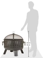 Bon Prix De Chauffage De Camping Bois De Chauffage Rond Pique-Nique Poêle En Acier Inoxydable Charbon De Bois Bbq Grills