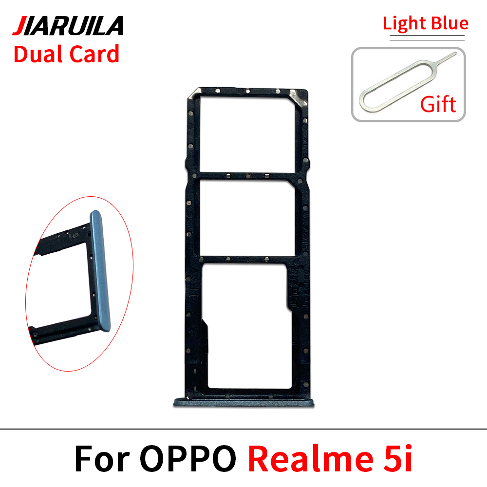 Pour Realme 5i bleu clair