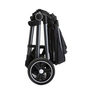 Poussette bébé pliable de luxe sur mesure en aluminium, légère, pour voyage en avion, 3 en 1 avec siège auto - Product Image 5