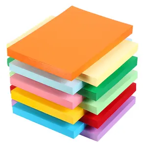 100sheets A4 Size Color Paper 70gsm 80gsm Colorful Paper Diy Craft Origami