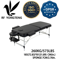 Table de massage et de tatouage pliable et réglable pour extensions de cils, lit de beauté et spa, camillas de masajes
