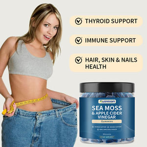 Ausreson Orgânico, Musgo do Mar Irlandês Cru, Shilajit, Suplemento Dietético de Marca Própria, Vitaminas, Vinagre de Maçã, Gomas de Musgo do Mar - Product Image 2