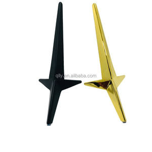 <span class=keywords><strong>Gambe</strong></span> per Divano Moderne a Forma di Tridente Placcate in <span class=keywords><strong>Oro</strong></span>, Spessore 2.0mm, Accessori per Mobili - Product Image 1