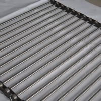Sangle en fil métallique plat en acier inoxydable de qualité alimentaire, résistante aux hautes températures, pour four, viande, pommes de terre, biscuits