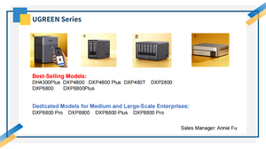 NASync DXP6800 Pro NAS de bureau 6 baies - Stock neuf NASync Storage tout-en-un flash - Product Image 6