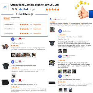 Altavoz de graves Zeming de <span class=keywords><strong>2</strong></span> vías y 6,5 pulgadas con buena calidad de sonido, altavoz de graves, componentes de coche, sistema de altavoces, conjunto para audio de coche - Product Image 6