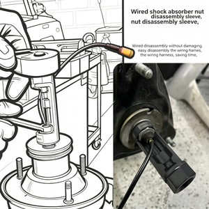Jeu de douilles hexagonales à billes pour démontage d'écrous d'amortisseurs de qualité industrielle, 6 pièces, 1/2 Cr-Mo, outil de réparation automobile OEM - Product Image 6