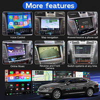 Kits d'interface de module décodeur sans fil Apple CarPlay et Android Auto OEM personnalisés pour Lexus LS460 LS600 2006-2012
