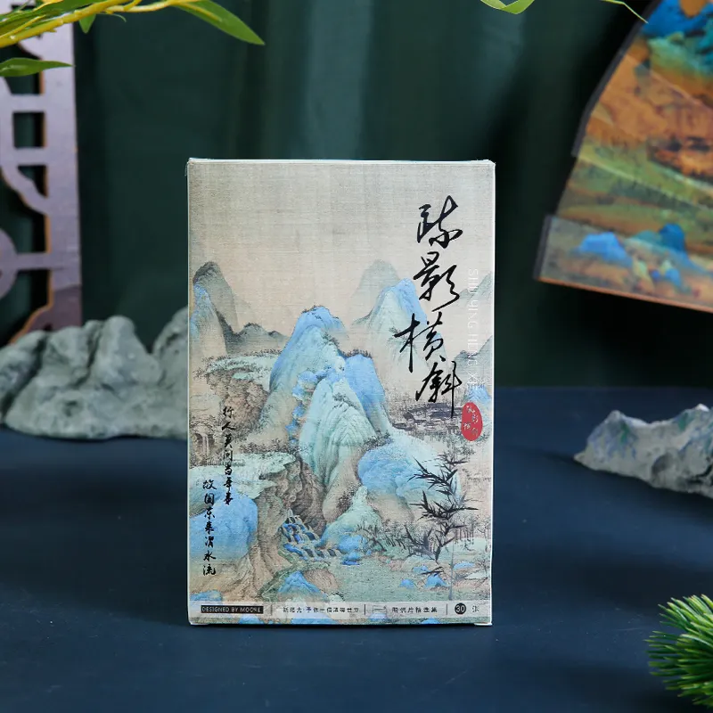 1 designs 30 pcs / set postcard Chinese style series literature beautiful decoration postcard for DIY craft JIUMO