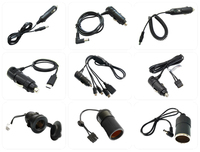 Adaptateur de chargeur allume-cigare en plastique personnalisé 12V avec connecteur électronique XT60