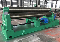Machine à cintrer les tôles à trois rouleaux symétriques W11-12x3000, alimentation directe usine, avec structure de transmission stable