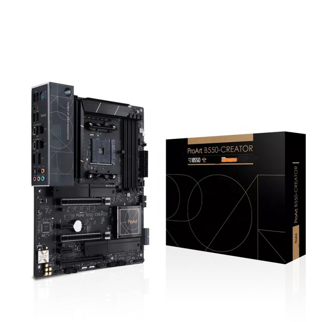 ProArt B550-CREATOR ,B550 Ryzen AM4 ATX Motherboard of Content Creator, Supporting PCIe 4.0 and Dual Thunderbolt 4 Type-C