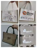 Sac fourre-tout en toile de jute personnalisé et écologique 2026 YCH, recyclé, monogrammé, pour femme, idéal pour les voyages et les activités de plein air