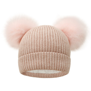 <span class=keywords><strong>Bonnet</strong></span> bébé à double pompon, <span class=keywords><strong>bonnet</strong></span> d'hiver en <span class=keywords><strong>tricot</strong></span> côtelé doux <span class=keywords><strong>pour</strong></span> nouveau-né, nourrisson, tout-petit, <span class=keywords><strong>bonnet</strong></span> en <span class=keywords><strong>tricot</strong></span> gris chaud - Product Image 3