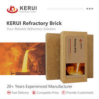 Brique réfractaire en argile résistante aux chocs thermiques, briques de revêtement de four à structure dense et faible porosité, directement de l'usine