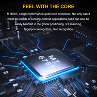 Tableta Pc Android resistente Industrial 1000 Nit, 4 + 64g, opción Gps, reconocimiento biométrico de huellas dactilares, lector Rfid Nfc, resistente al agua Ip65