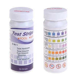 Bande de test de dureté de l'<span class=keywords><strong>eau</strong></span>, 5 en 1, pour <span class=keywords><strong>piscine</strong></span>, jacuzzi, spa - Product Image 1