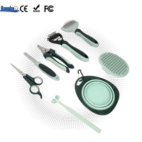Kit de toilettage pour animaux de compagnie personnalisable BanabaPet, outils de nettoyage quotidiens pour animaux de compagnie, essentiels de toilettage universels pour chiens et chats à poils épais
