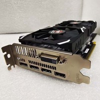 Nouvelle carte graphique de jeu haute définition RX 580 8 Go 2048 processeurs de flux DirectX 12 avec refroidissement par ventilateur pour PC de bureau - PUBG