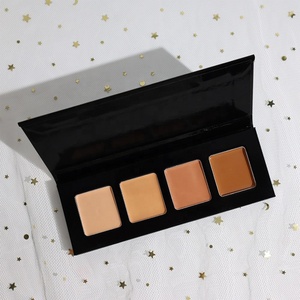 Biểu tượng tùy chỉnh Vegan che khuyết điểm <span class=keywords><strong>palette</strong></span> 4 màu sắc kem che khuyết điểm nhãn hiệu riêng - Product Image 4