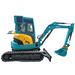 Miniexcavadora usada original Kubota U35 con aire acondicionado de cabina, oruga de 3 toneladas, motor EPA de segunda mano, excavadora doméstica de segunda mano de 3 toneladas - Product Image 1