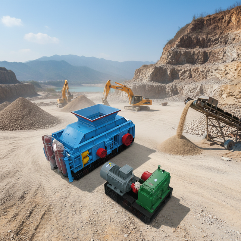 150TPH Double Roller Crusher for Coal