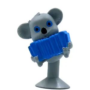 Dropshipping乙烯基娃娃3D打印小定制Pvc可爱装饰动物小雕像玩具