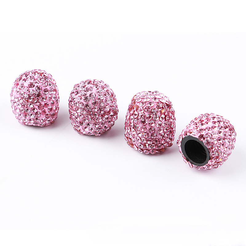 Rhinestone Car Tire Valve Stem Caps