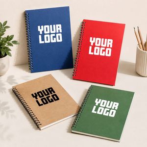 Libretas Espiral A5 con Logotipo Impreso Personalizado, Diseño Nuevo, para Regalos Promocionales, Libretas de Papel para Estudiantes Escolares - Product Image 1