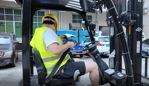 Système d'alarme de ceinture de sécurité pour chariot élévateur, système d'avertissement de sécurité pour chariot élévateur en entrepôt, sécurité de conduite de chariot élévateur - Product Image 2