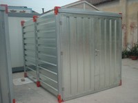 Cabane de stockage mobile en acier hangar préfabriqué pour garage et stockage