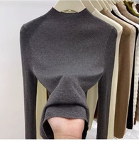 Pull en maille coréen à col roulé pour homme, style coréen, pour collection en gros, fournisseur de tricots pour femmes