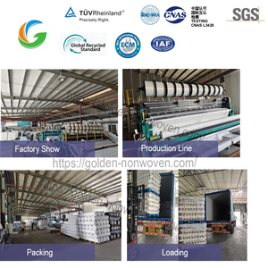 Umweltfreundlicher Stichbond Vliesstoff Atmungsaktiver Polyester Bedruckter Stichbond-Vliesstoff für Matratzen, Betten und Sofas - Product Image 3