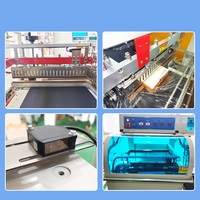 Nouvelle machine d'emballage automatique de type L pour boîtes, avec tunnel de rétraction thermique, pour la vaisselle
